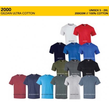 2000 Ultra Cotton Adult T-Shirt