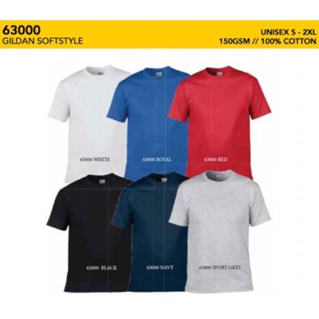 63000 SoftStyle Adult Tee Shirt