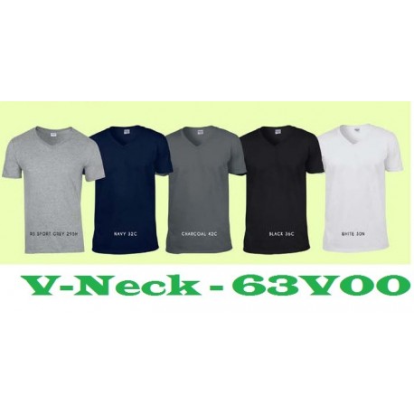 63 SoftStyle V-Neck Tee Shirt