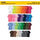 76000 Premium Cotton Adult Tee Shirt