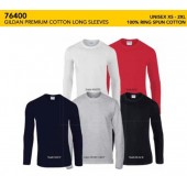 76400 Premium Cotton Adult Long Sleeve Tee Shirt